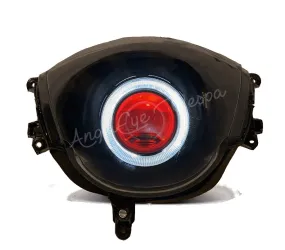 Angel Eye With Red Devil Eye (model 1) | Piaggio ZIP