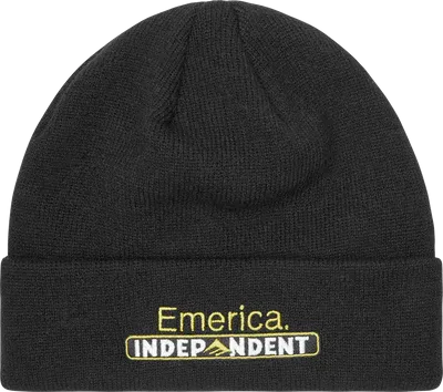 Emerica x Independent Bar Beanie Black