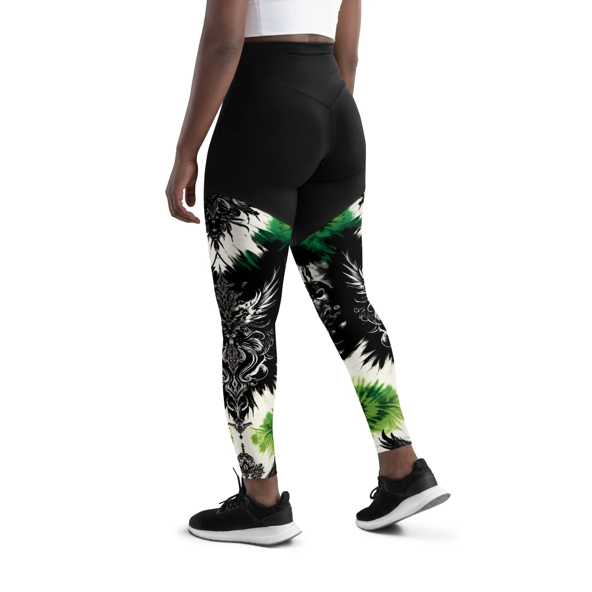 Sports Leggings Enchanted Emerald